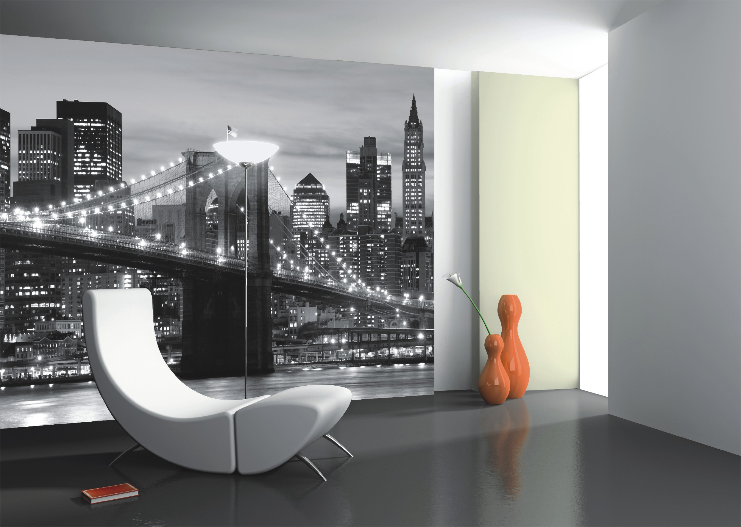 Fototapete New York Tapete und schöne Wohnzimmer 