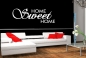 wand tattoo edle wandaufkleber wandsticker home sweet wandtattoo