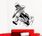 wand tattoo edle wandaufkleber wandsticker motorcross wandtattoos