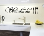 wandtattoo wand aufkleber küche wandtattoos