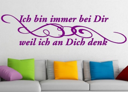 wandtattoo wand aufkleber spruch zitat wandtattoos
