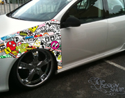 Jdm race style Auto Sticker Bomb Folien