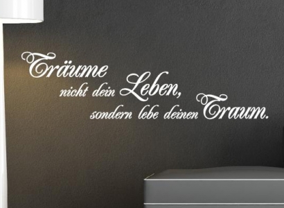 wandtattoo wand aufkleber zitate wandtattoos