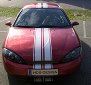 Viperstreifen Auto Sticker