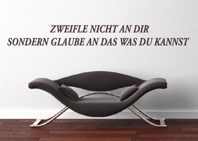 wandtattoo wand aufkleber motivation spruch text wandtattoos