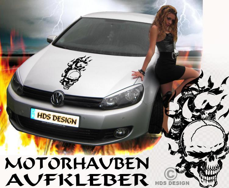 totenkopf skull xl autoaufkleber auto aufkleber