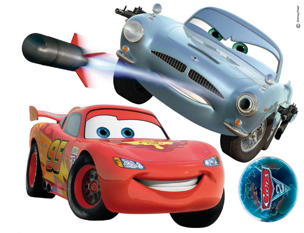 Disney Wandtattoos Cars Kinderzimmer Deko Aufkleber - Lizenzprodukt