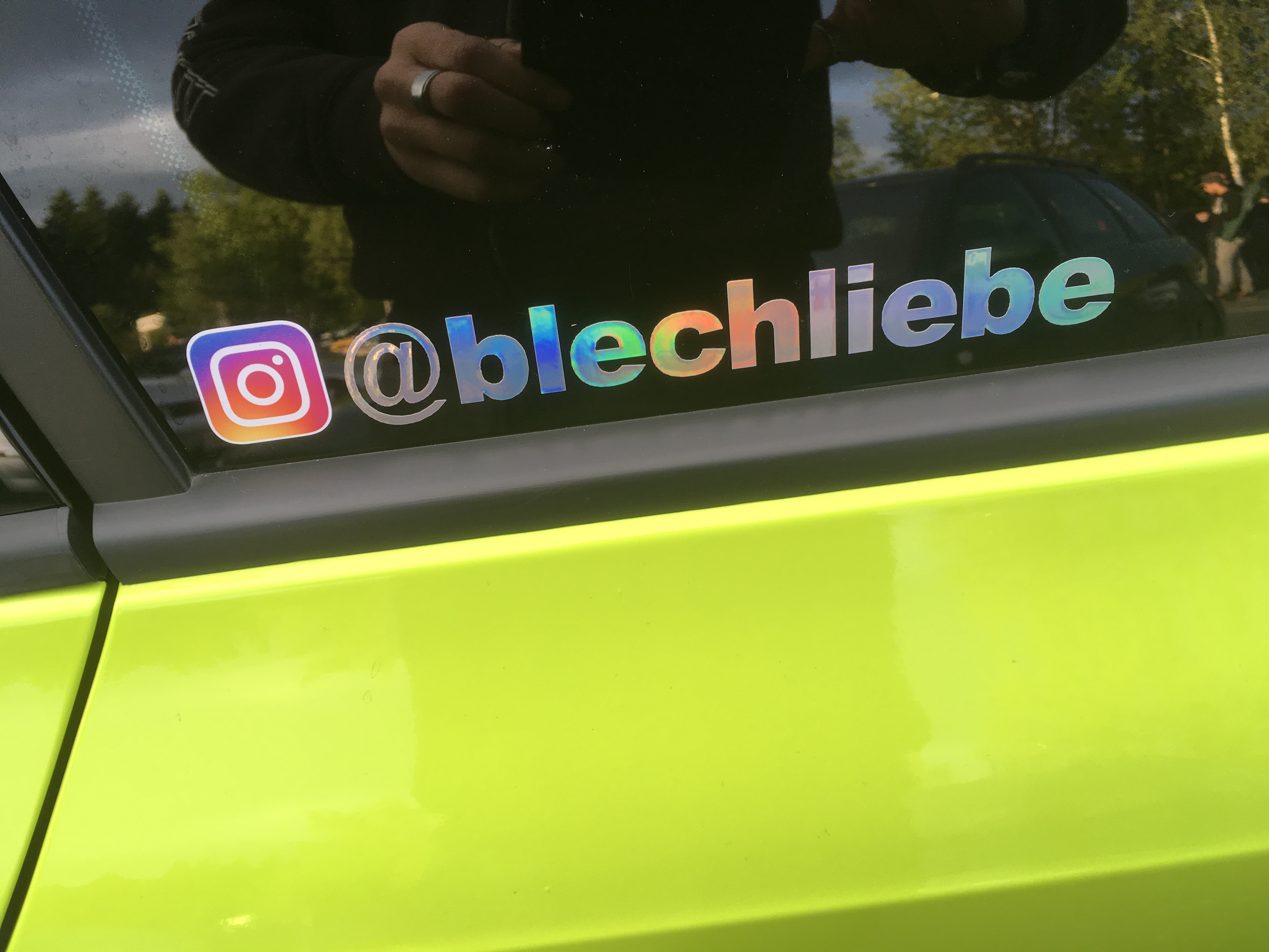 instagram aufkleber oilslick auto sticker shop