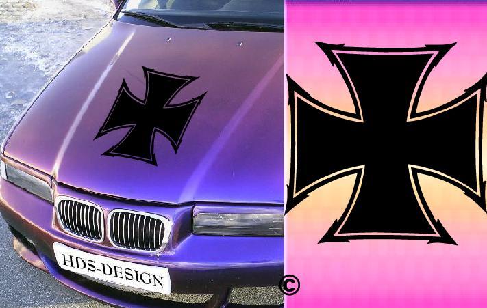 eisenes kreuz iron cross autoaufkleber kaufen auto aufkleber