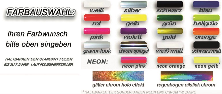 oilslick schwarz weiß silber neon hologram chrom glitter farben