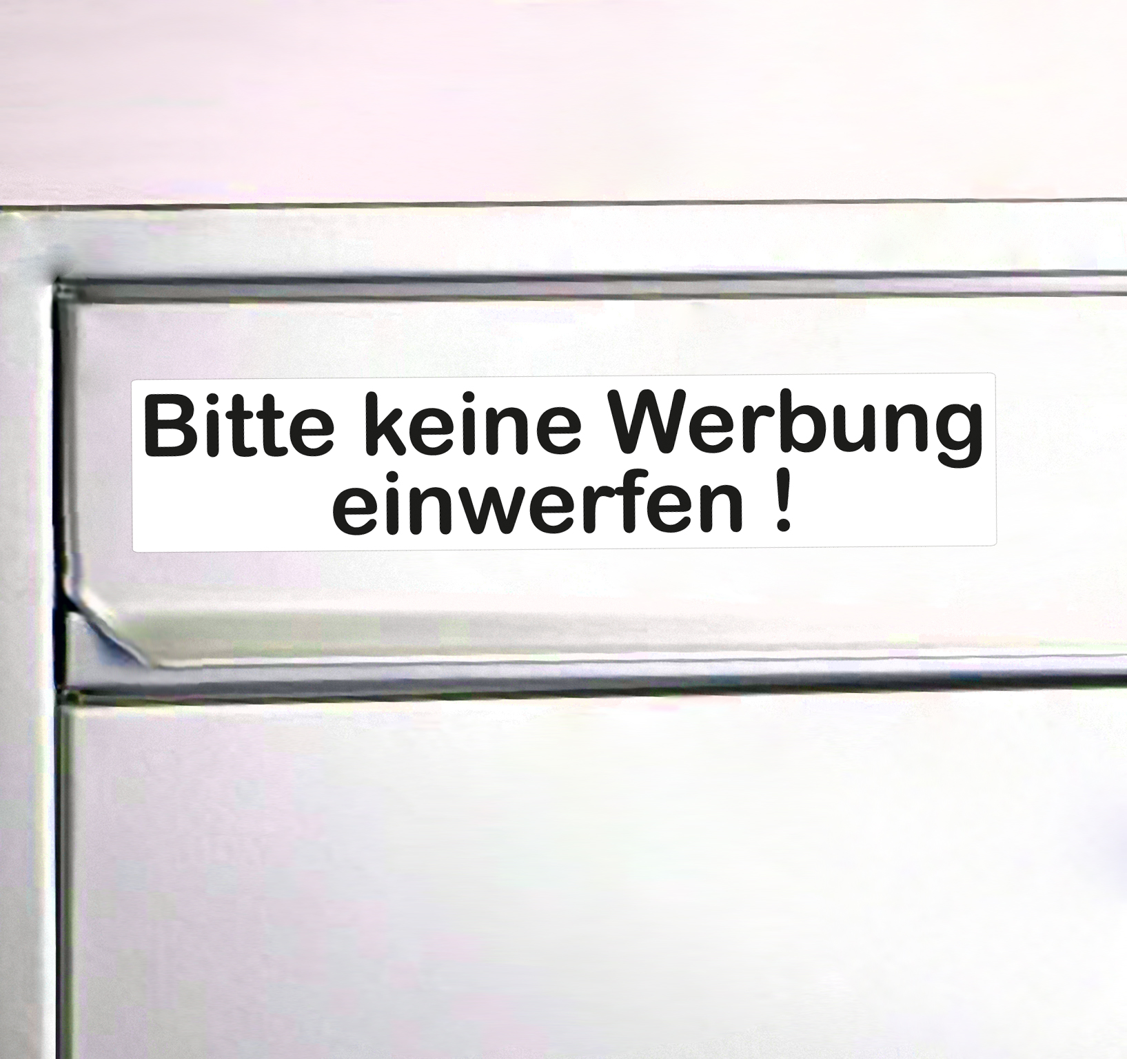 Bitte Keine Werbung Einwerfen Aufkleber Fur Den Briefkasten Kaufen