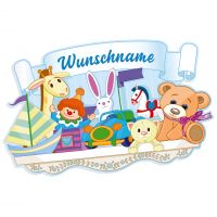 kinderzimmer wandtattoo name wandsticker