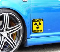 caution drifter achtung drift