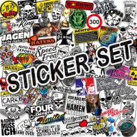 Sticker Set Aufkleber Pack laptop