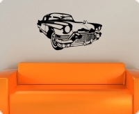 wandtattoo oldtimer classic car aufkleber