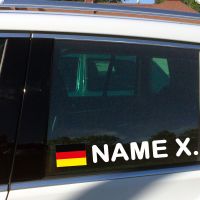 namensaufkleber auto