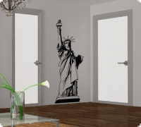 wandtattoos new york freiheitsstatue wandaufkleber deko