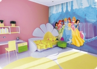 mdchenzimmer prinzessin wandtapete