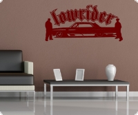 wandtattoo wand aufkleber lowrider wandtattoos