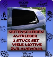 auto aufkleber seitenscheibe