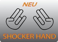 shocker hand auto aufkleber set