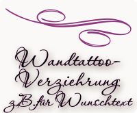 sticker textverziehrung