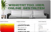 wandtattoo eigener text & sprche