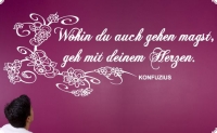 wandtattoo wand aufkleber zitat konfuzius wandtattoos